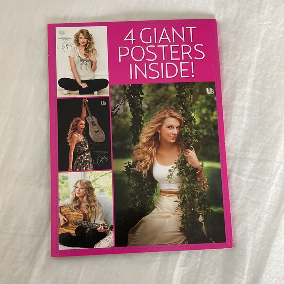 RARE Taylor Swift Us Magazine Collector’s Edition + 4 posters 2011 Speak Now Era - Picture 9 of 9